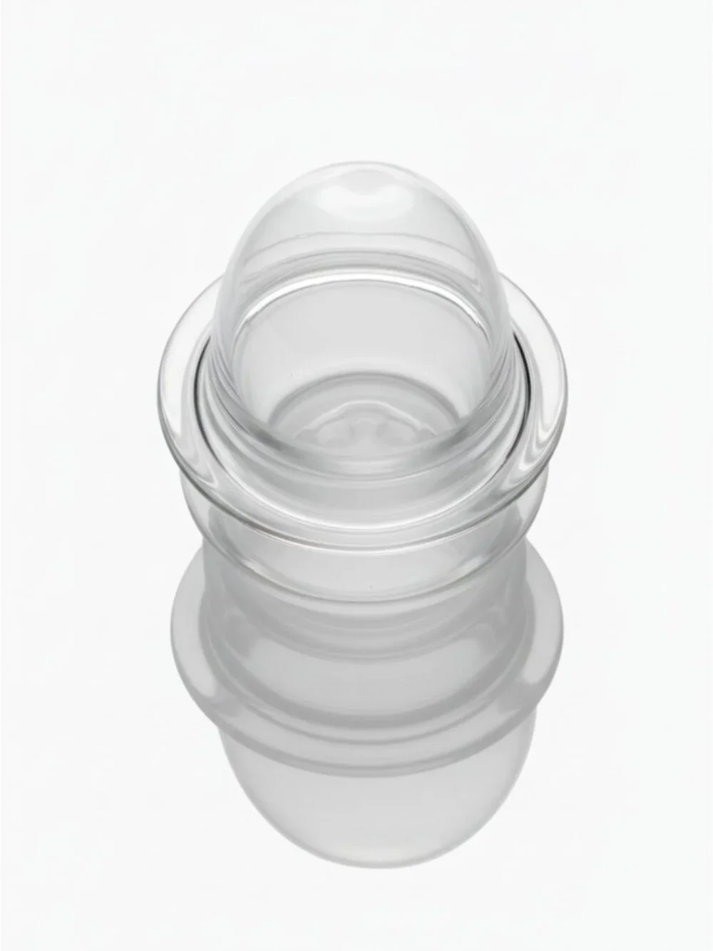 Vintage 1950s Heisey Cobel Glass Cocktail Shaker Strainer MCM Barware No Cap USA